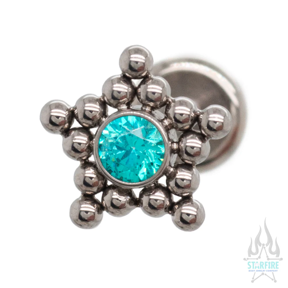 11HT-15 'Haute Couture' Faceted Gem Bezel on Flatback - Image 3