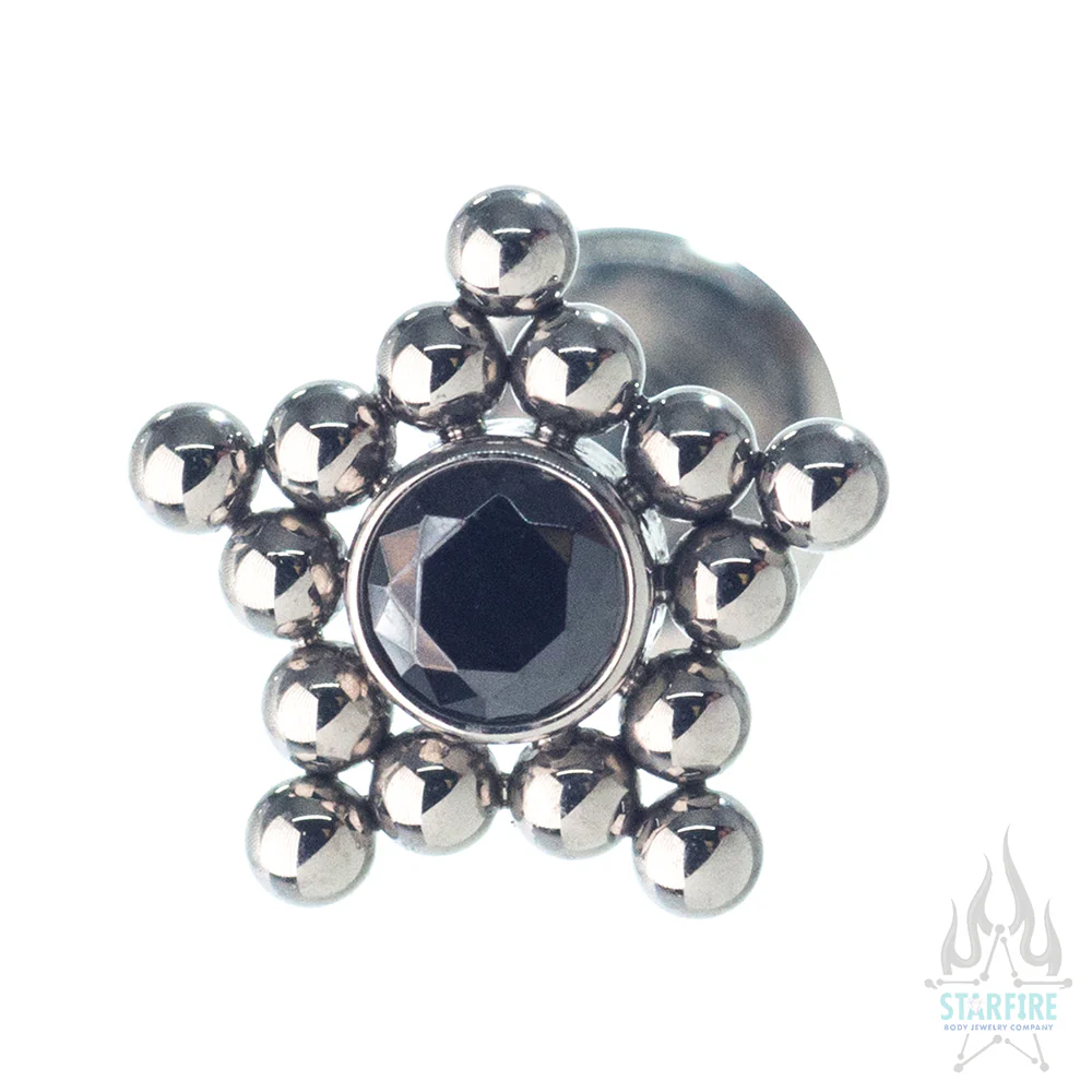 11HT-15 'Haute Couture' Faceted Gem Bezel on Flatback - Image 6