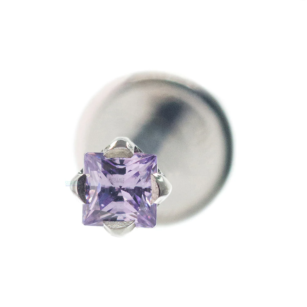 2mm Princess-Cut Gem on Flatback - Image 4