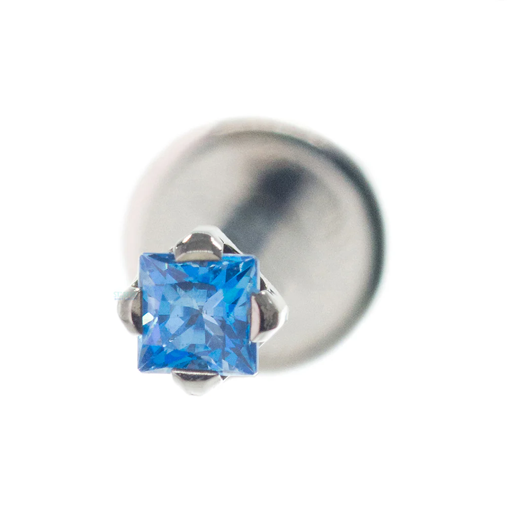 2mm Princess-Cut Gem on Flatback - Image 5