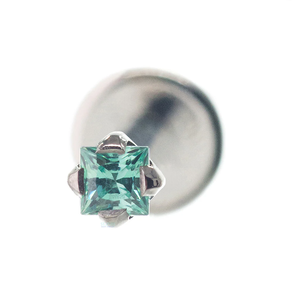 2mm Princess-Cut Gem on Flatback - Image 9