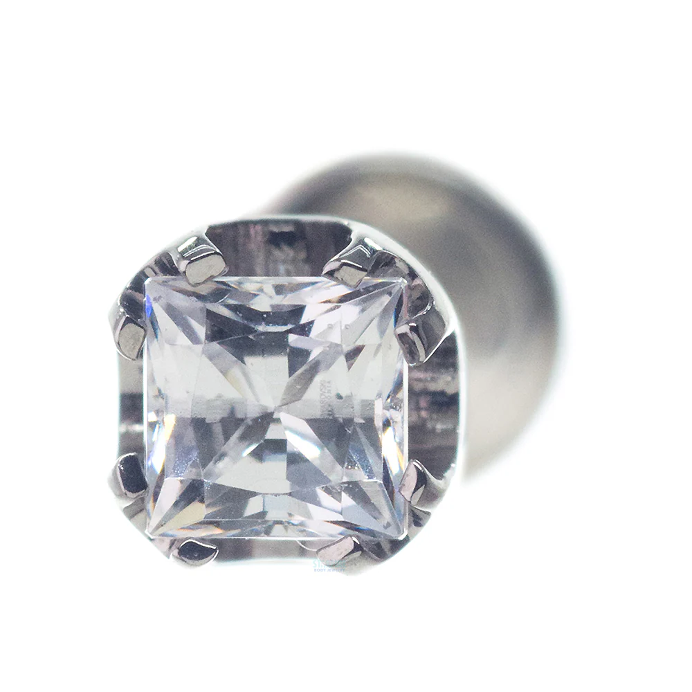 3mm Princess-Cut Gem on Flatback - Image 5