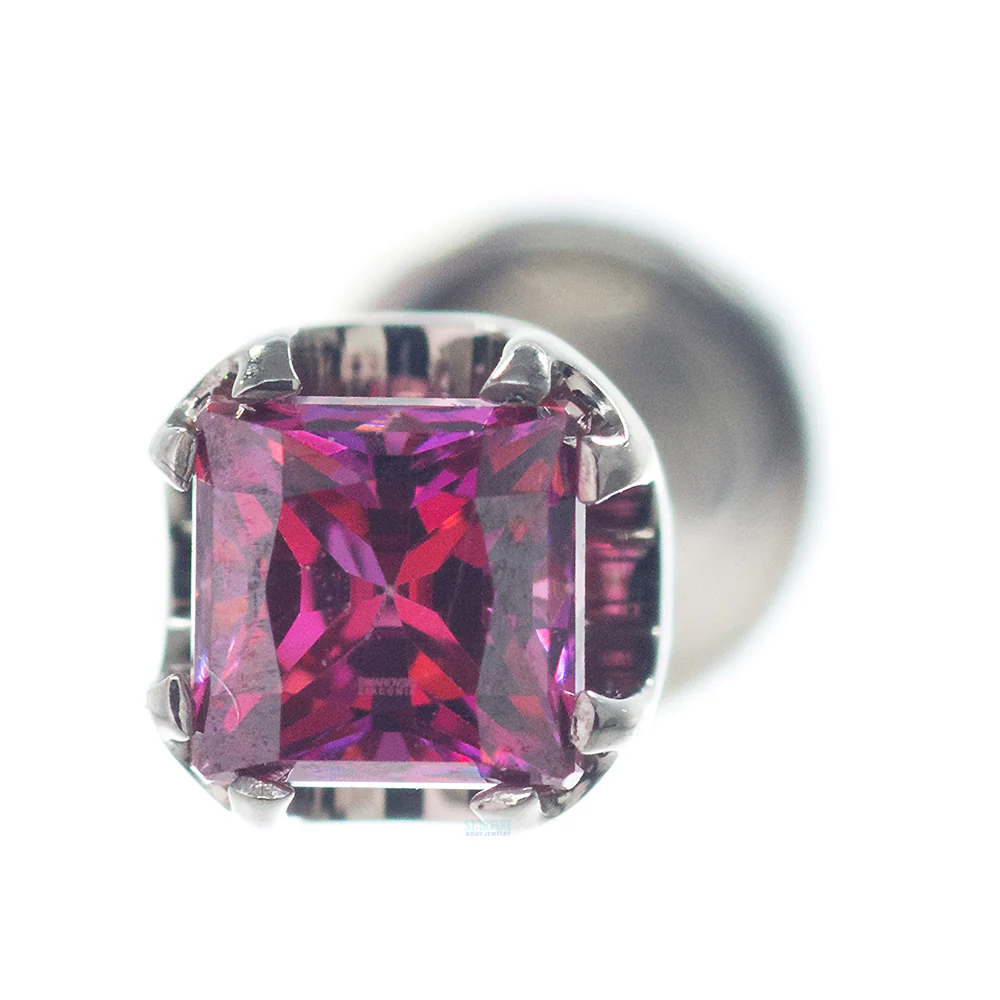 3mm Princess-Cut Gem on Flatback - Image 9