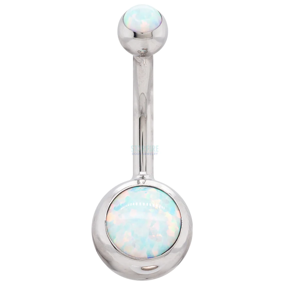 Ball-set Opal Navel Curve - Image 3