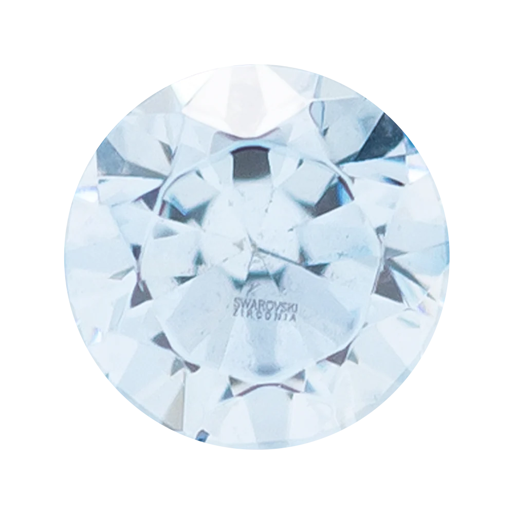 Captive Bead Ring (CBR) with Bezel-set Brilliant-Cut Gem - 16 ga. 3/8" - Image 60