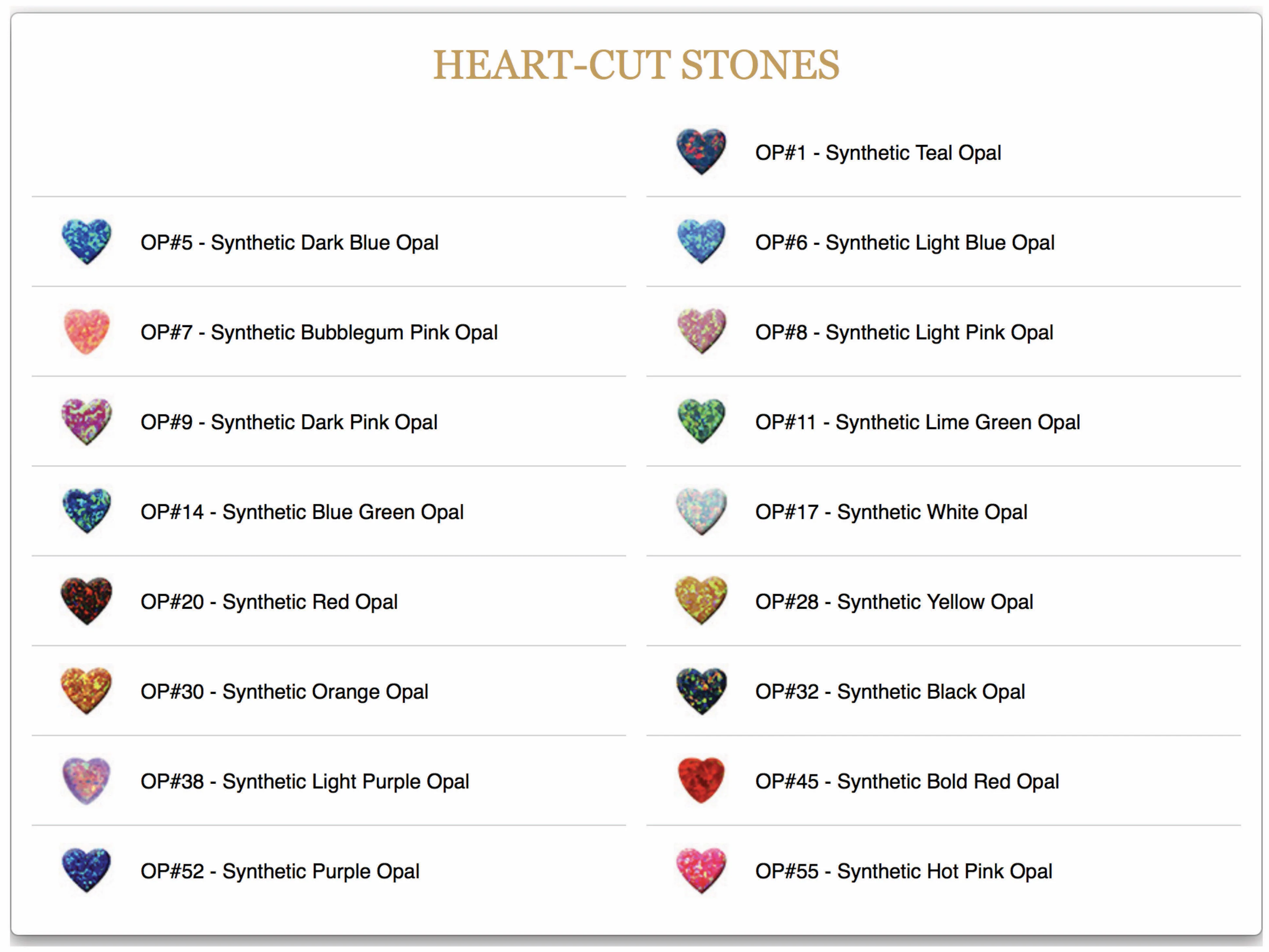 Heart-Cut Opal Cabochon on Axis Industrial Barbell in Yellow Gold - Left Ear - Image 3