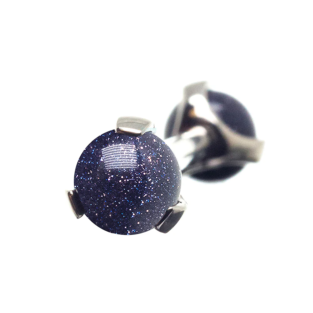 Stone Ball in Prong's Tongue Barbell - Image 10