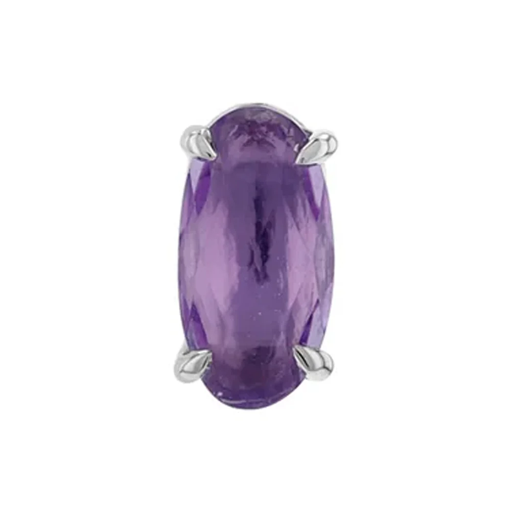 threadless: "Hudson" End in Gold with Genuine Gemstones - Image 4