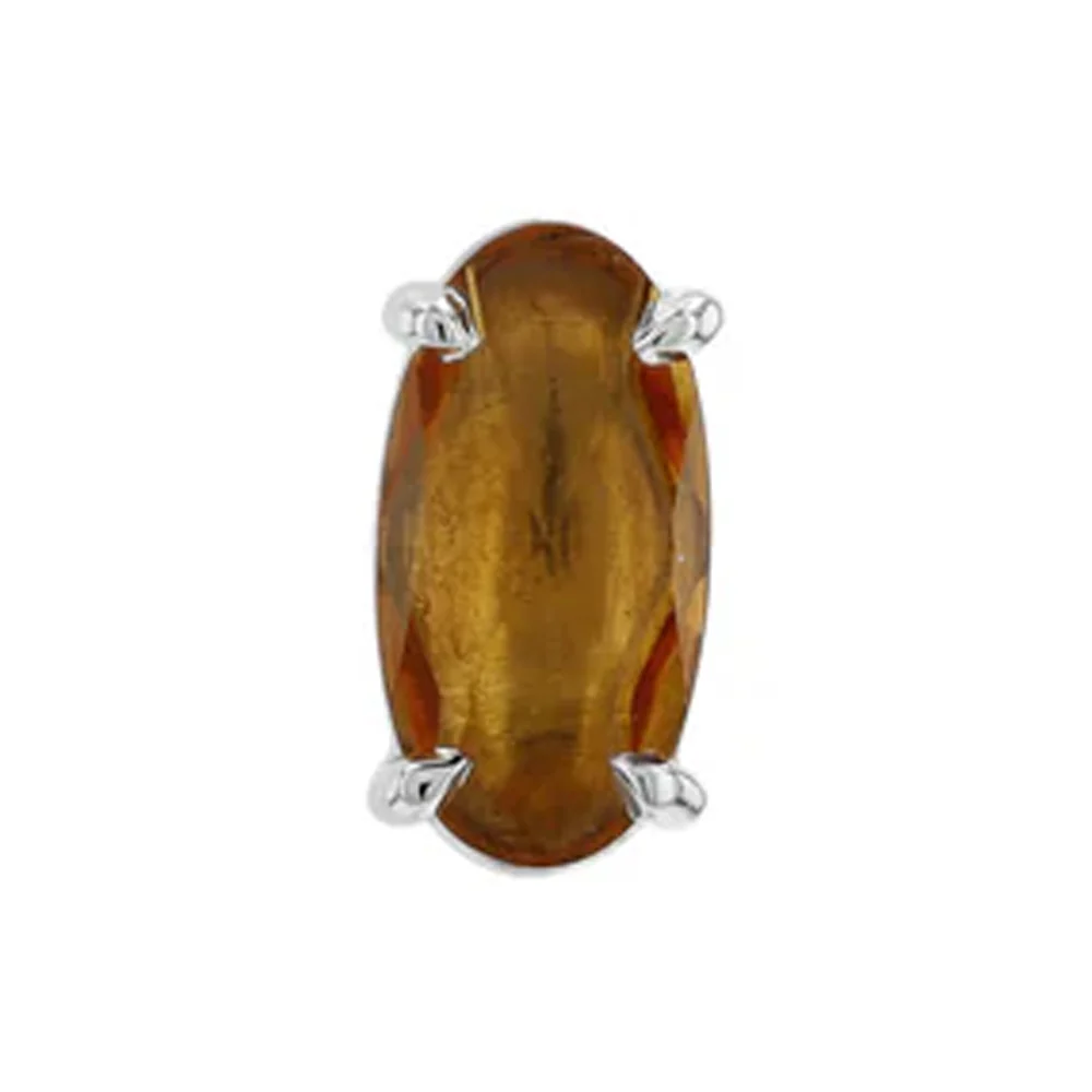 threadless: "Hudson" End in Gold with Genuine Gemstones - Image 7