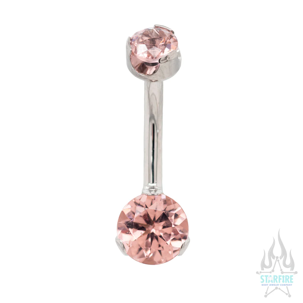 Prong-Set Brilliant-Cut Round Navel Curve - Image 18