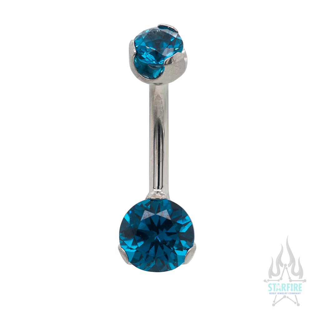 Prong-Set Brilliant-Cut Round Navel Curve - Image 20