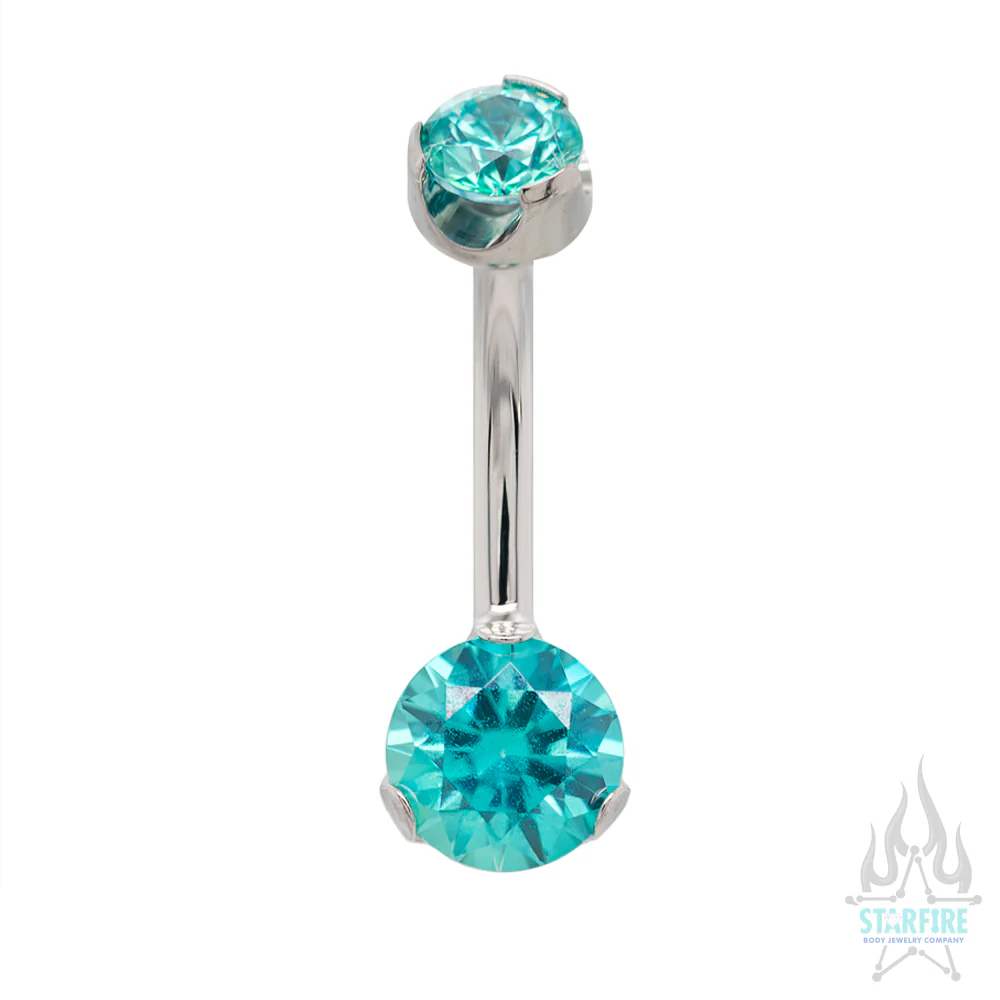 Prong-Set Brilliant-Cut Round Navel Curve - Image 21