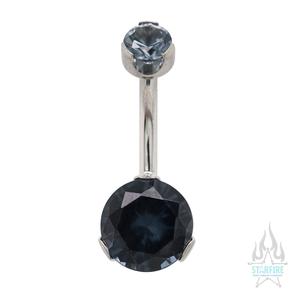 Prong-Set Brilliant-Cut Round Navel Curve - Image 26