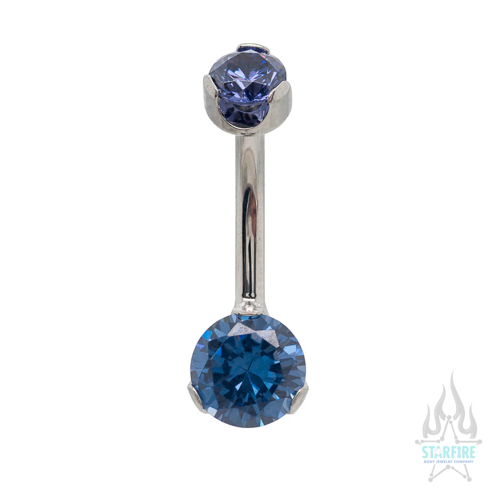 Prong-Set Brilliant-Cut Round Navel Curve - Image 27
