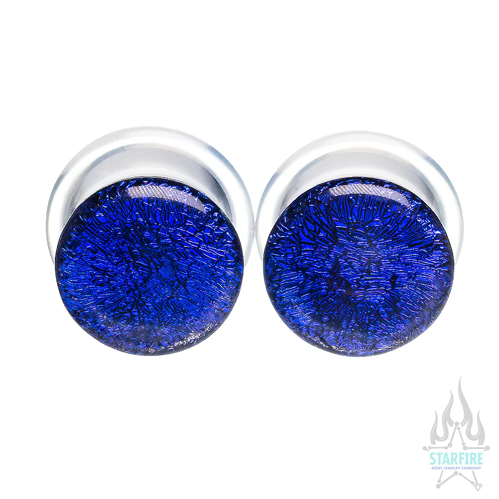 Single-Flared Glass Dichro Plugs - Solid Colors - Image 8