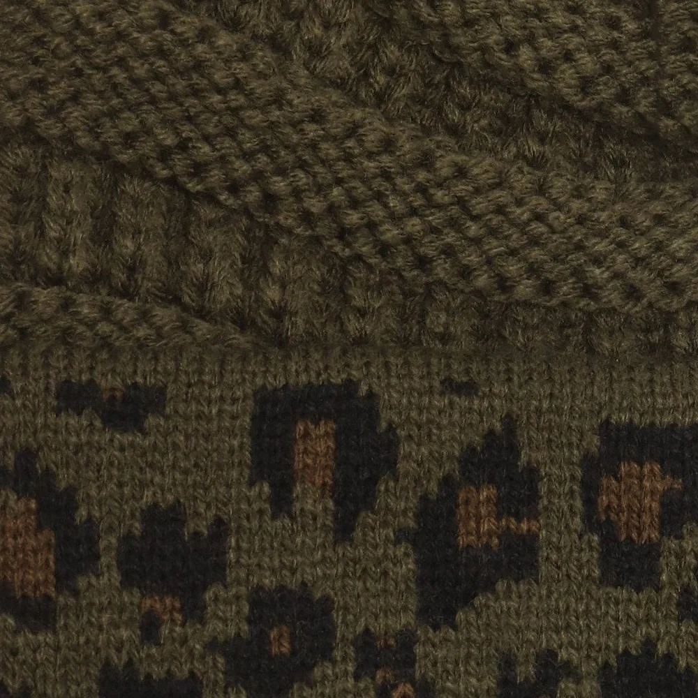 Starfire Matching Cuff Leopard CC Beanie - Image 11