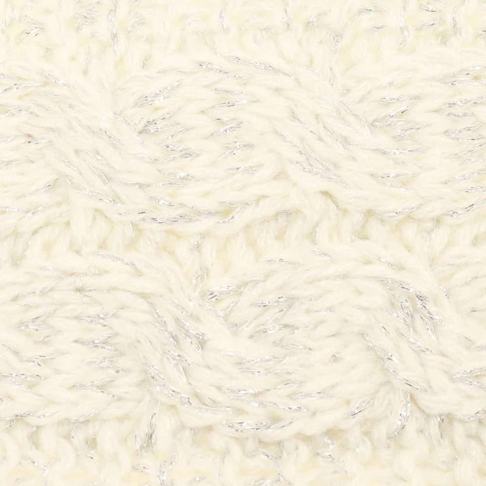 Starfire Metallic Cable Knit CC Head Wrap - Image 4