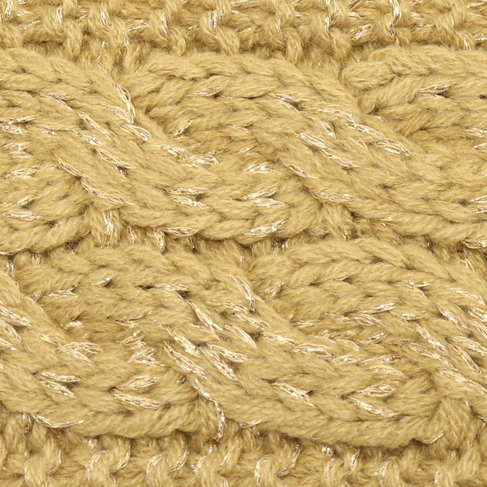 Starfire Metallic Cable Knit CC Head Wrap - Image 7
