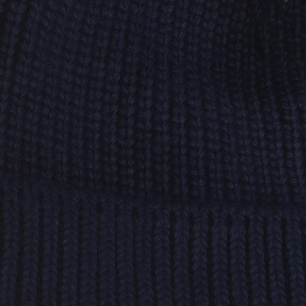 Starfire Unisex Solid Ribbed Knit Short CC Beanie - Image 7