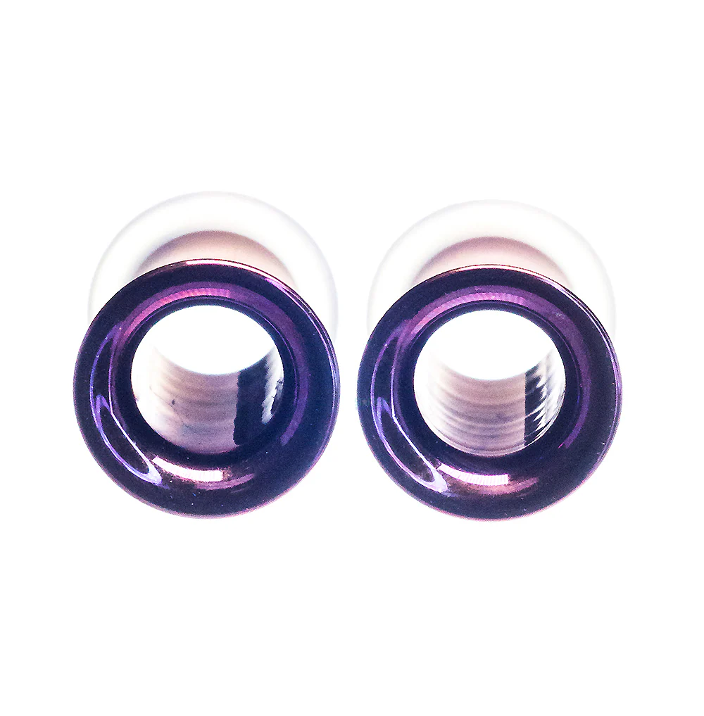Titanium Eyelets - Purple - Image 3
